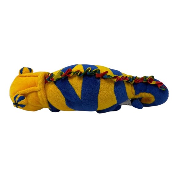 Ganz Webkinz CHAMELEON Yellow Blue 12 in Stuffed Animal Plush Toy NO CODE - Picture 6 of 9